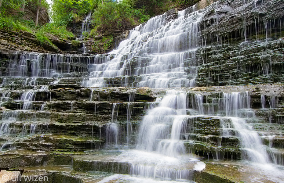 Albion Falls in Bruce Trail. Ontario, Canada